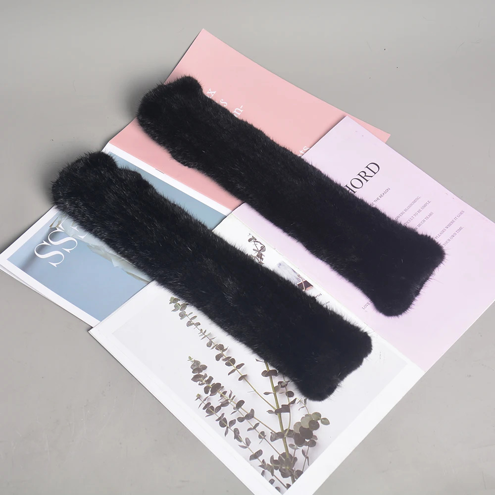 Womens Winter Genuine Mink Gloves Hand Knitted Genuine Mink Non Fingerless Gloves Womens Warm and Strong Genuine Mink Gloves 241106