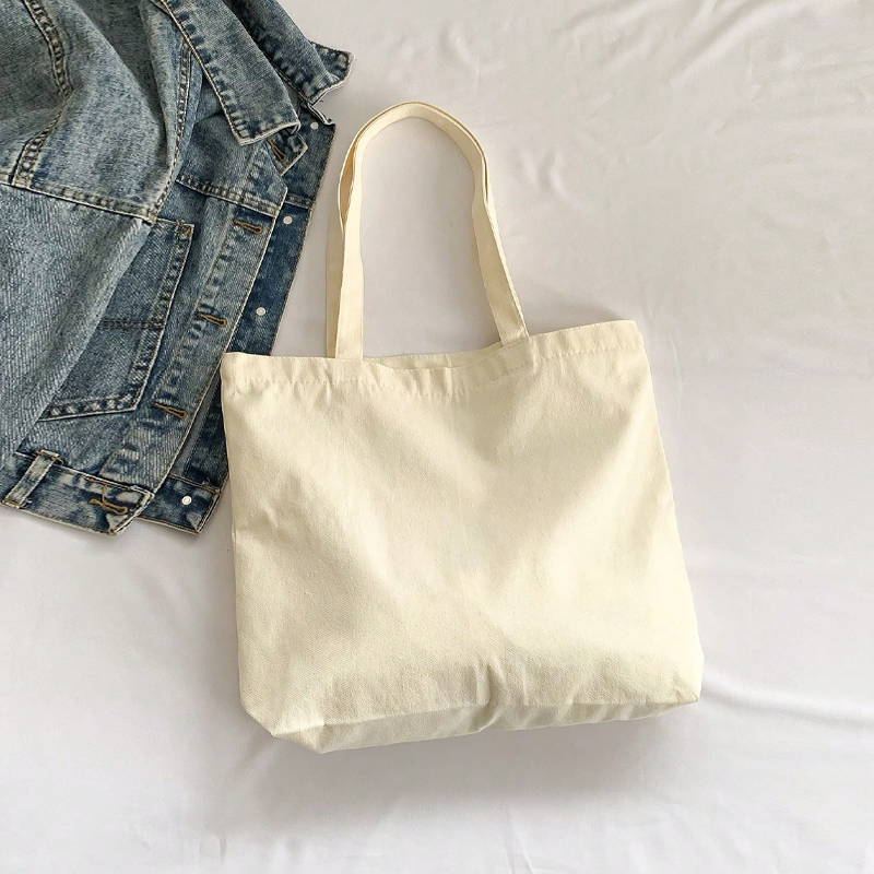 Casual Large Capacity Women's Bag Shoulder Bags Shopper Canvas Letter Fashion Harajuku Zipper Print Street Handbags