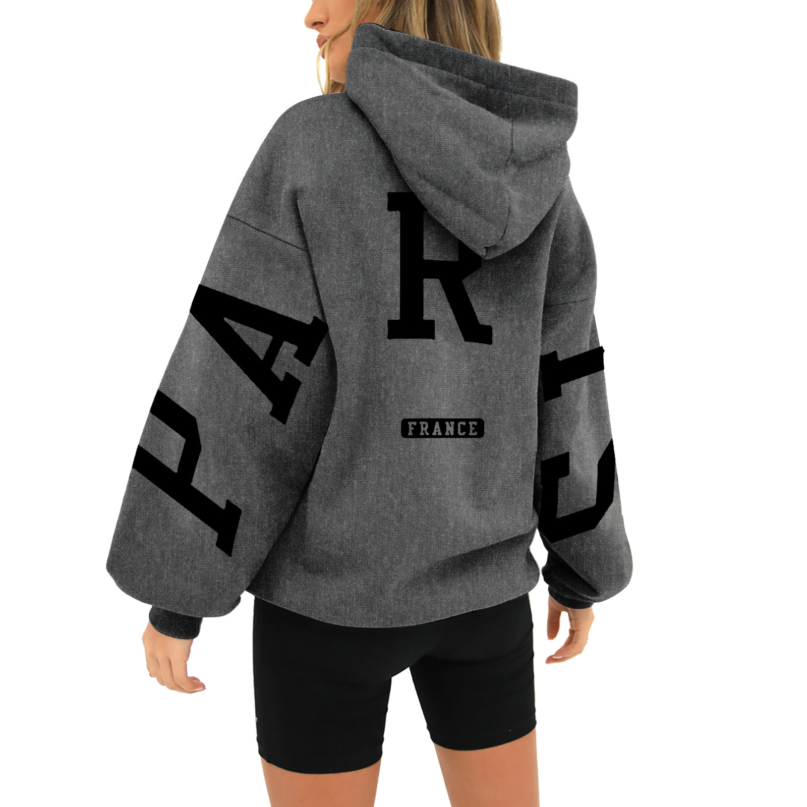 New Velvet Thick Hoodie Designer Fashion T-shirt Trendy Hoodie Large Long Sleeve