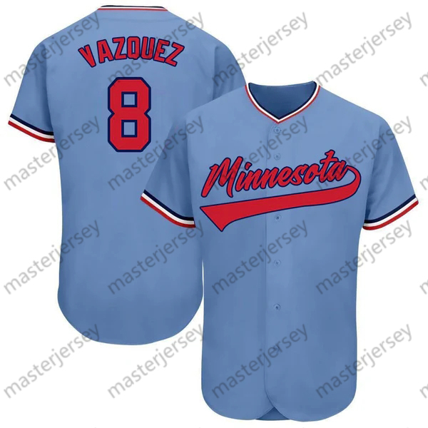 16 Martin Cities Baseball Jerseys Bader France Richardson Julien Castro Vazquez Cartaya Custom Jersey