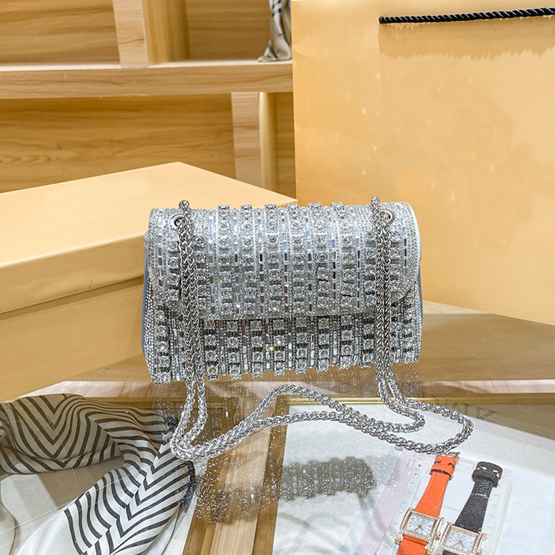 JIOMAY New Design Fashion Rhie Purse Designer Handbags Elegant And Versatile Purses For Women Evening Clutch Bag
