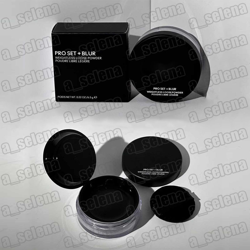 Pro Set Blur Weightless Loose Powder 6.5g Lavender Face Light Loose Setting Powder Translucent