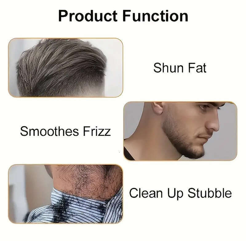 Electric Rechargeable T-Shaped Blade Trimmer Close-Range Cordless Barber Beauty Kit Zero Gap Men's Hair Clipper Shaver Beard