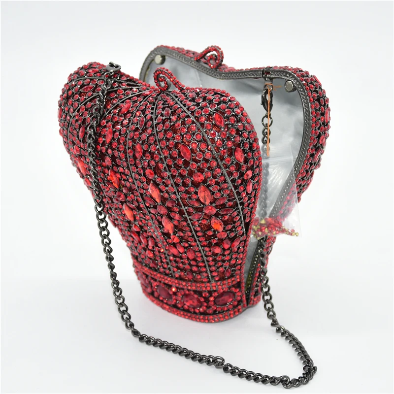 New Arrival Hollow Out Style Women Evening Bags Sequined Wedding Party Clutches Ladies Casual Chain Crossbody Bag Shoulder Bags
