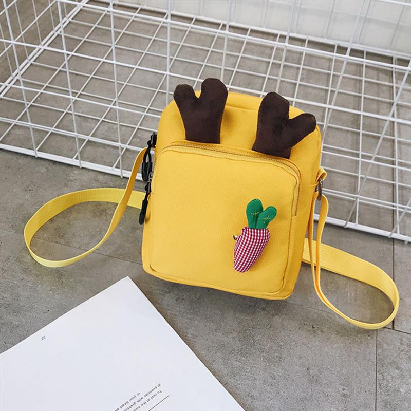 Women Messenger Bags Woman Bag 2019 Cute Carrot Women Fashion Solid Color Shoulder Crossbody Phone Bag