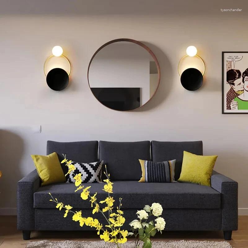 Lamps Wall Nordic Apply Led Lamp Mirror The Stickers Design For Dressing Table Bedside Bathroom Lighting Home Decor Indoor Sconce