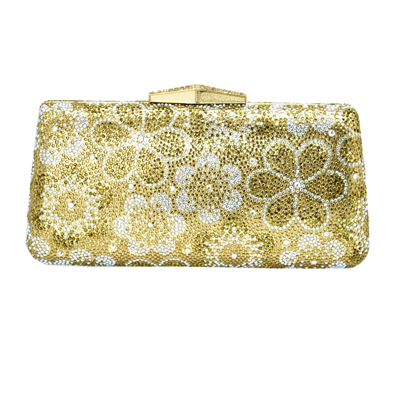 Female Wedding Party Bridal Handbag Designer Match Wedding Bridal Party Purse Handbags Rhinestone Evening Bag Clutches for Women