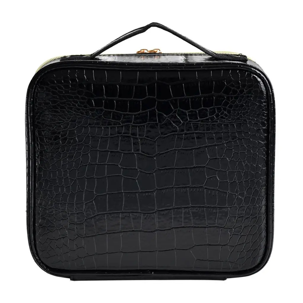 PU Leather Womens Bag Multi functional Portable Travel Storage Makeup Box 241106