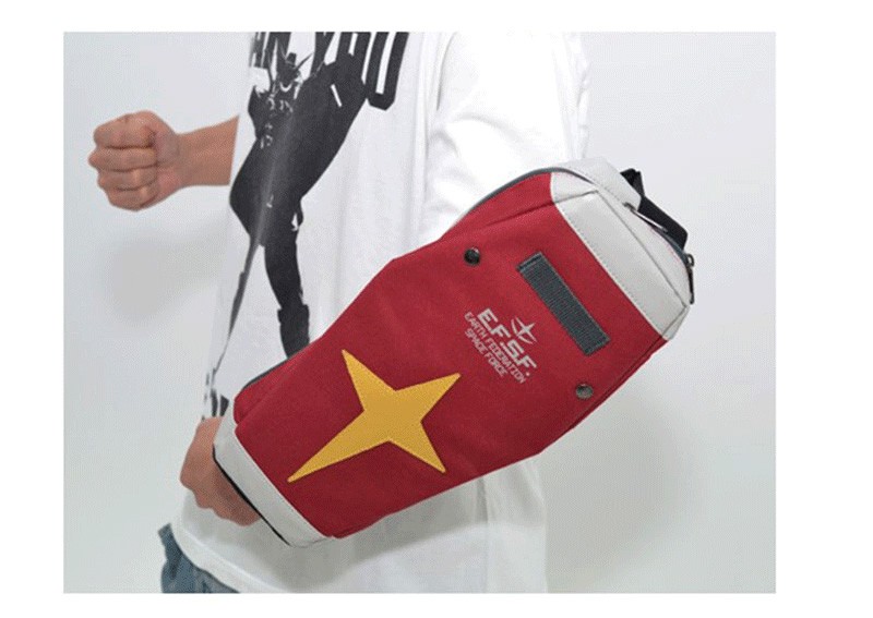 Free shipping GUNDAM Bag Student School Waist Messenger Bags Arm RX-78 Single Shoulder Bag for christmas gift