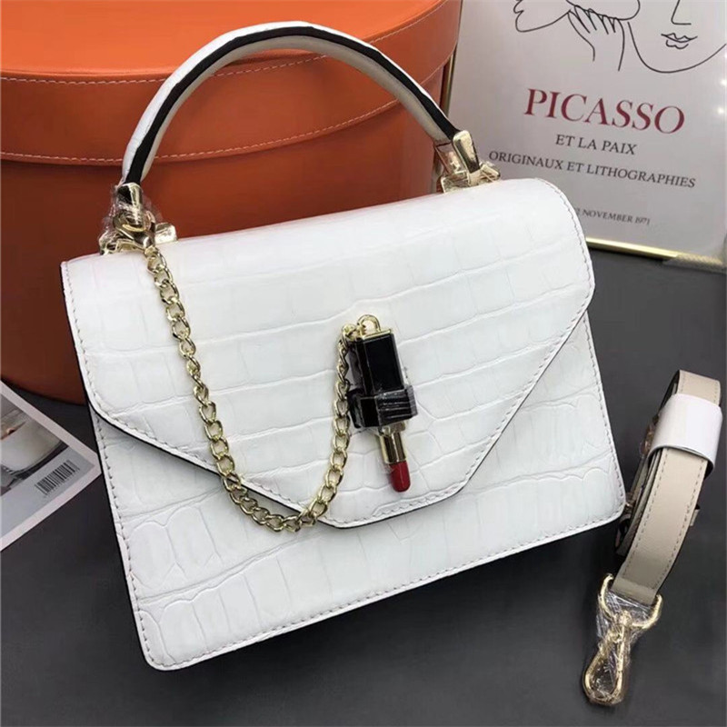 Fancy Genuine Crocodile Belly Skin Lady Small Yellow Purse Women Mini Handbag Real Alligator Leather Female Single Shoulder Bag
