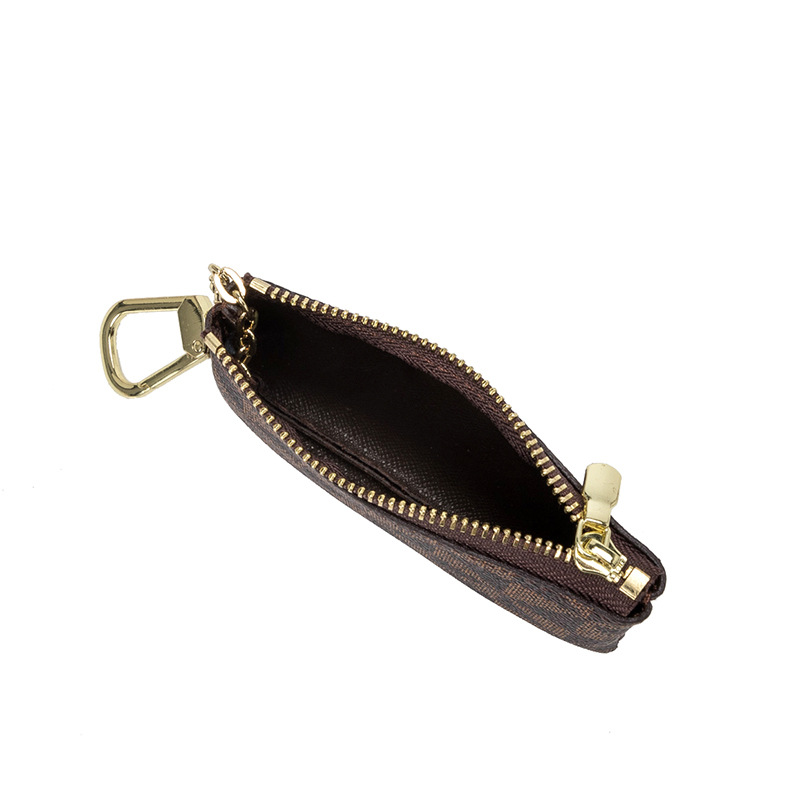 Best Seller Designer Bag Fashion Geometric Patterns Small Wallet Women Zipper Coin Chain Mini Purse Key Lipstick Bags ID Credit Card Holder