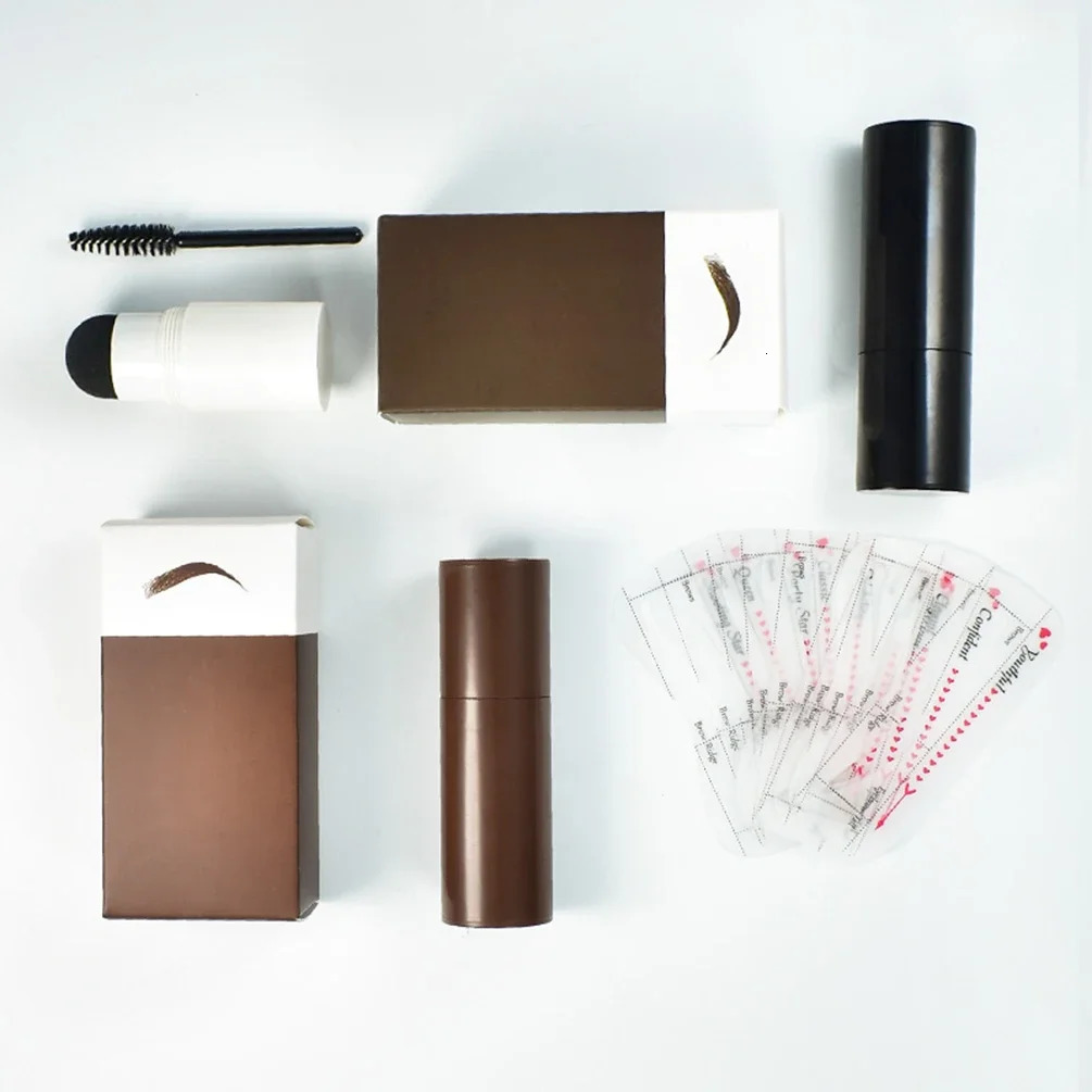 Single eyebrow dye durable waterproof beauty tool pigment private label eyebrow powder customized bulk makeup 241107