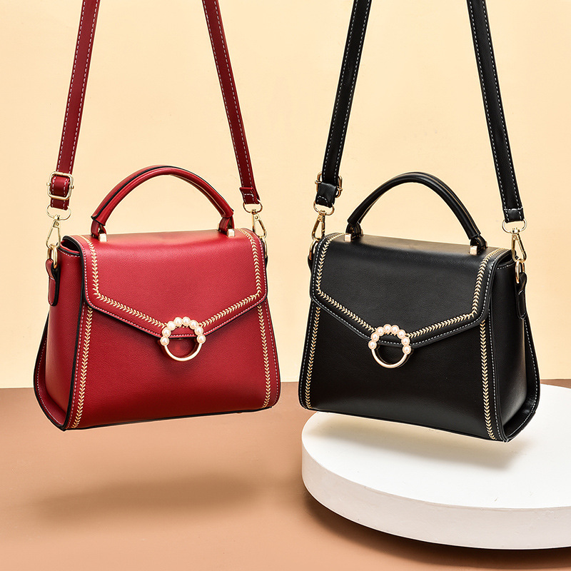 Soft Pu Leather Luxury Women Handbag Fashion Solid Color Women'S Shoulder Crossbody Bag Sac A Main Femme Luxe 2024