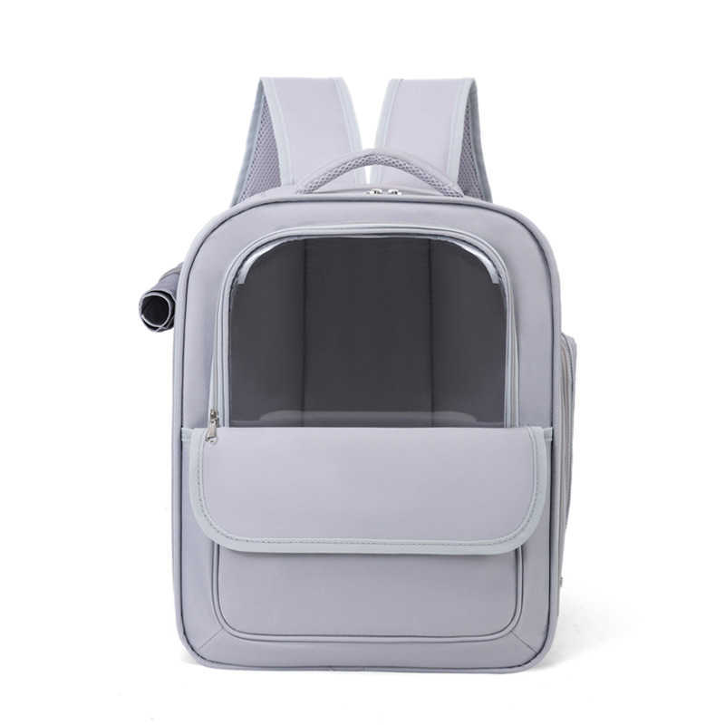 Cat bag large capacity breathable travel pet backpack portable side opening large space pet bag 241115