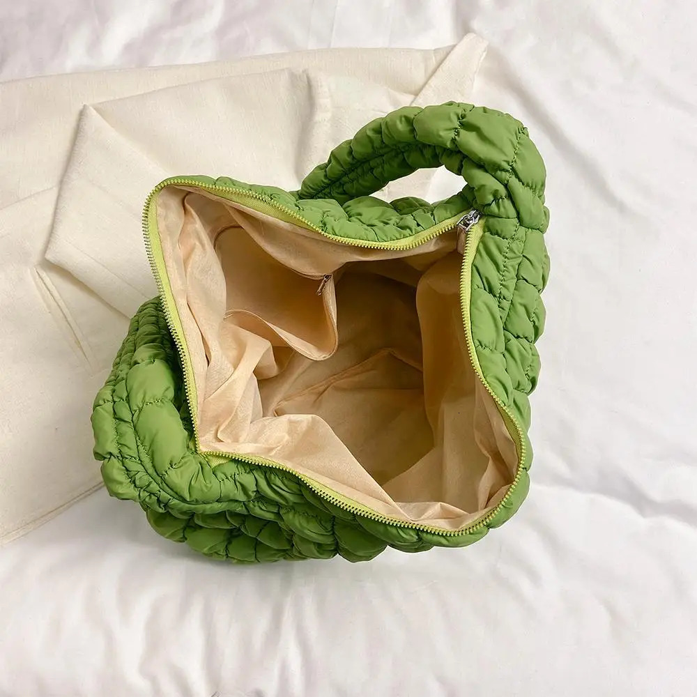 Womens bedding handbag large inflatable handbag lightweight mattress shoulder bag fashionable Y2K style cross body wallet 241107