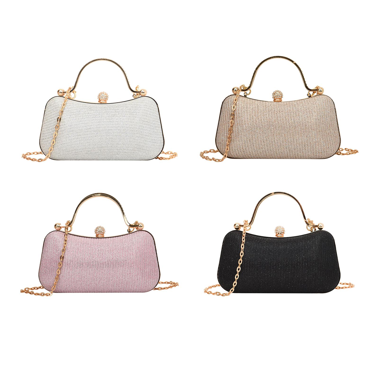 Womens Crossbody Bag Trendy Pouch Valentines Day Gifts Ladies Satchel Shoulder Purse Durable Clutch Purse Tote Bag Chain Strap