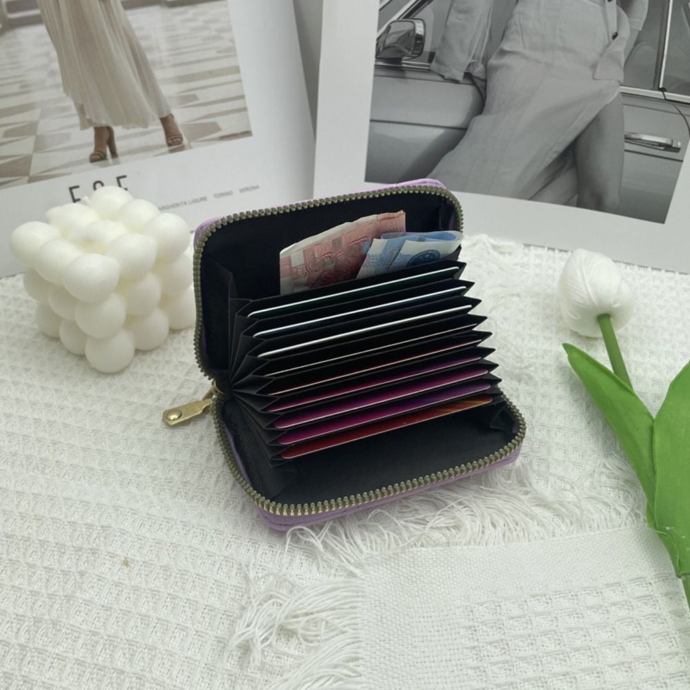 Fashion Women PU Leather Wallet Money Bag Card Holder Casual Ladies Small Purse Coin Clutches