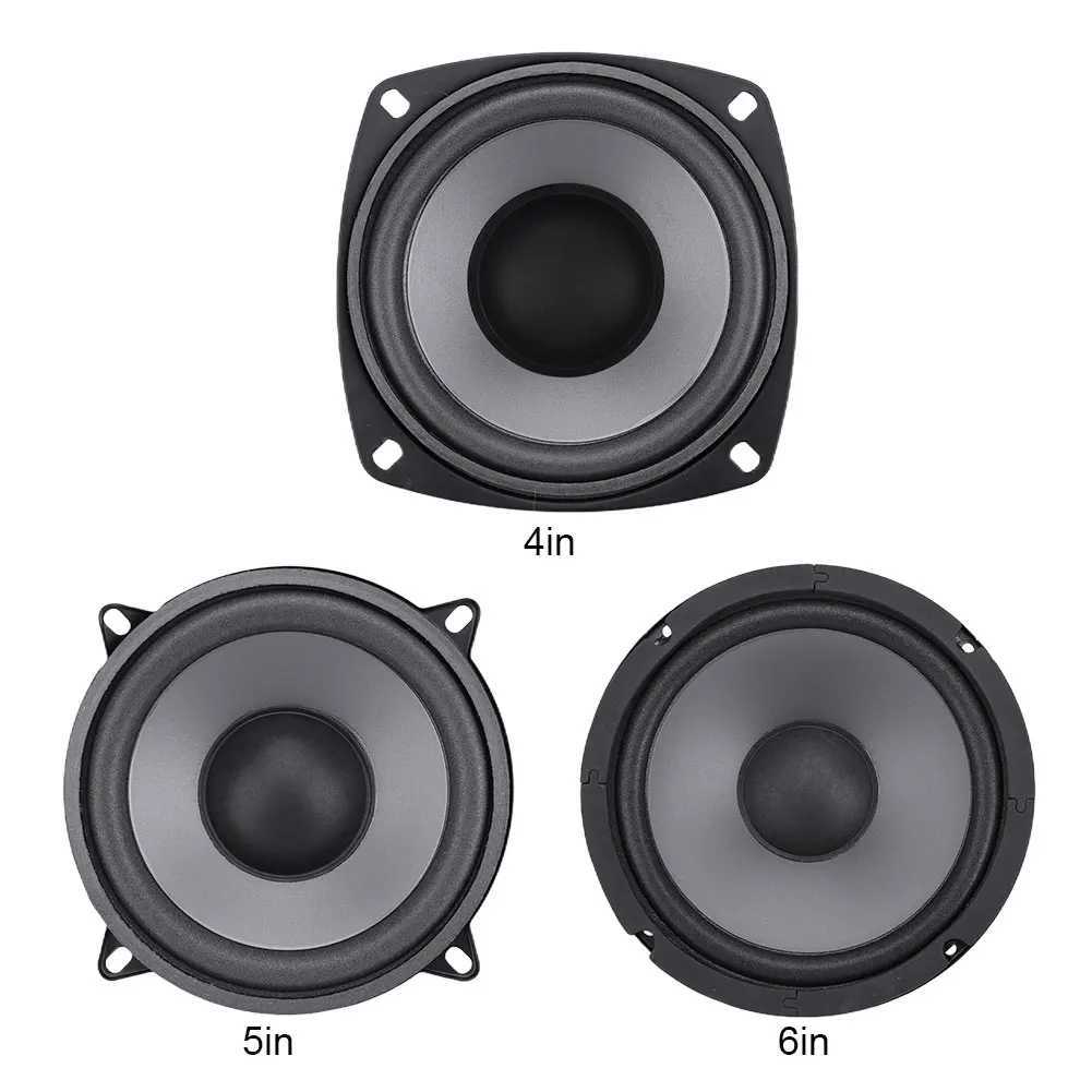 Car Audio 4/5/6 Inch Music Stereo Full Range Frequency Subwoofer Speakers 400W 500W 600W Car Audio Horn for Vehicle Automobile H250118
