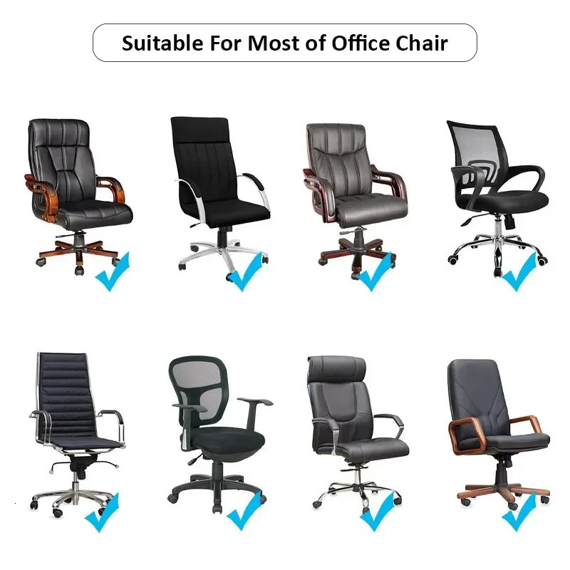 Office Computer Chair Cover Armchair Protector Black Blue High Quality House De Chair Includes Armrest Velet Gamer Chair Cover 241107