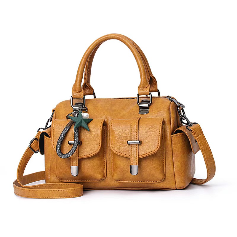 Fashionable and Elegant Soft Leather PU Women's Multi functional Shoulder Bag