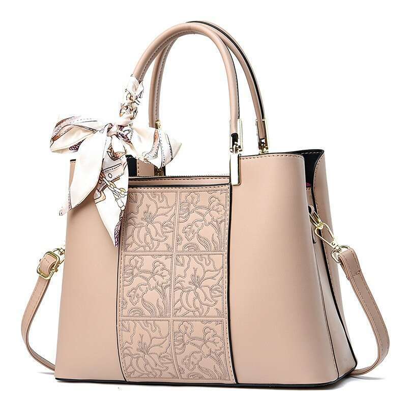 2024 Texture New Chinese Embroidery Mother's Day Women's Bag Mom Large Capacity Handbag Bags