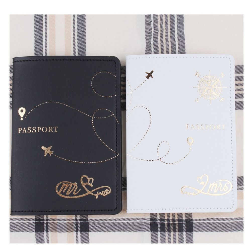 PU Leather Passport Cover Portable Waterproof Multi-card Document Credit Card Case Passport Holder Case Travel