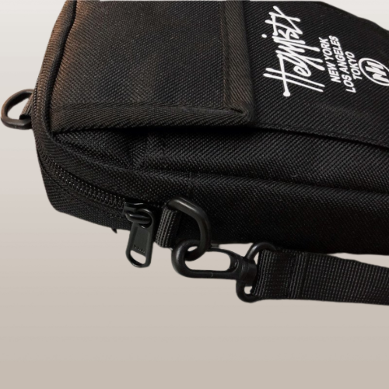 2023 Summer Fashion Brand Mobile Bag Men's Street Hip Hop Men's Shoulder Bag Korean Versatile Crossbody Bag Women's Mobile Bag