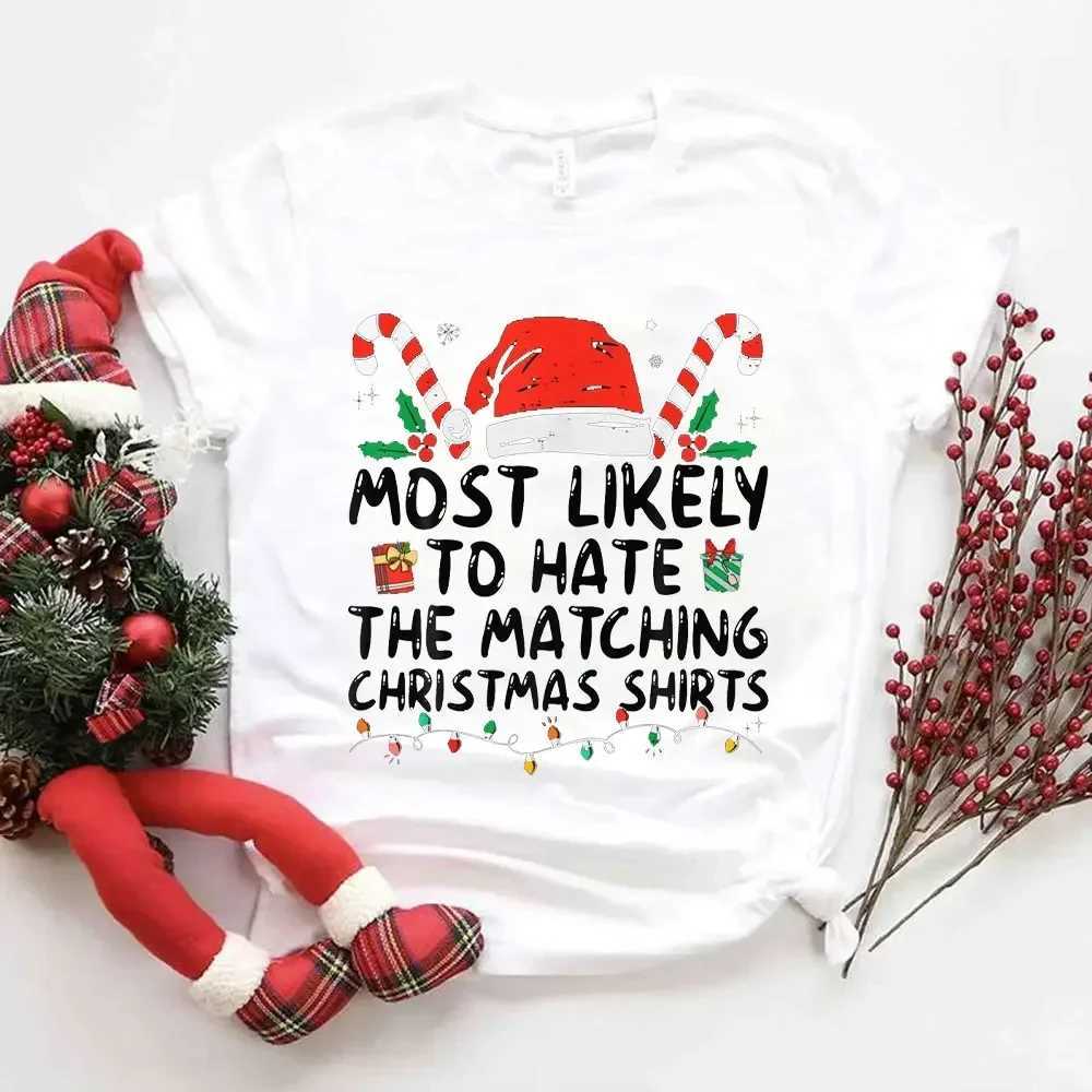 The most interesting thing about womens fashion T-shirts may be forgetting hidden gifts Christmas matching staff T-shirts womens T-shirts and womens T