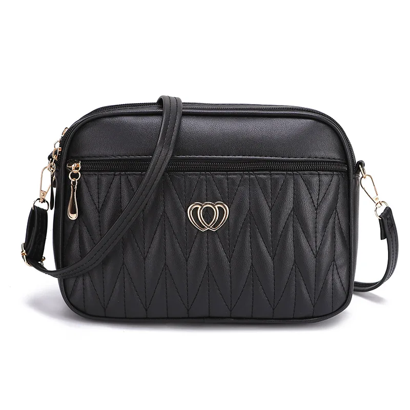 2023 Women's Lingge High Capacity 2023 New Crossbody Small Messenger Bag Simple and Advanced Fashion Ladies Shoulder Handbag
