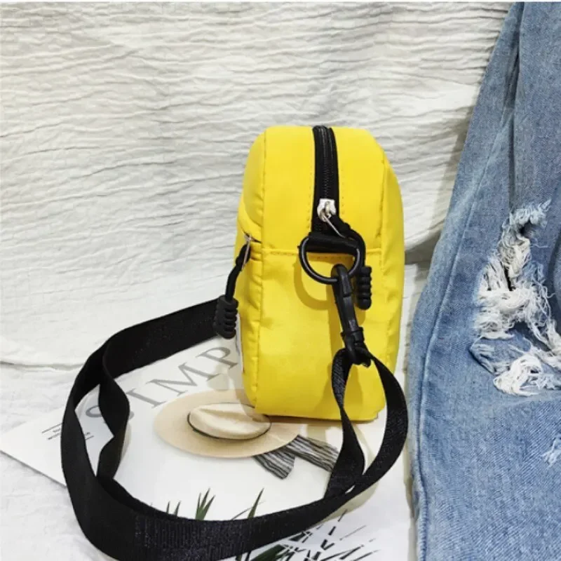 Modern One Shoulder Crossbody Bag Simple Nylon Japanese Design For Autumn Winter