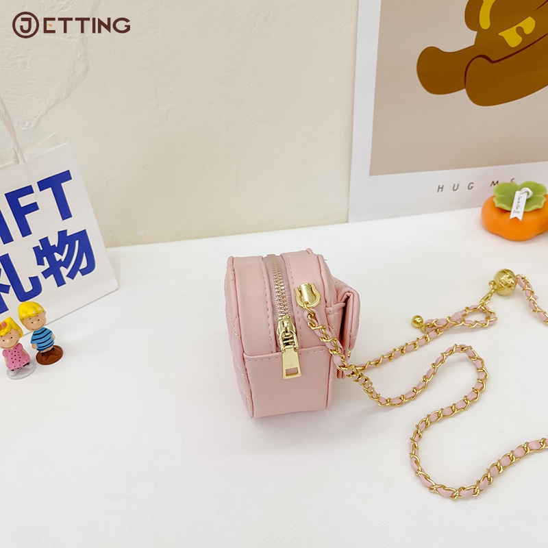 Cute Mini Luxury Heart Shaped Crossbody Bags For Women Girls Princess Coin Change Purse Chain Trend Shoulder Crossbody Bag