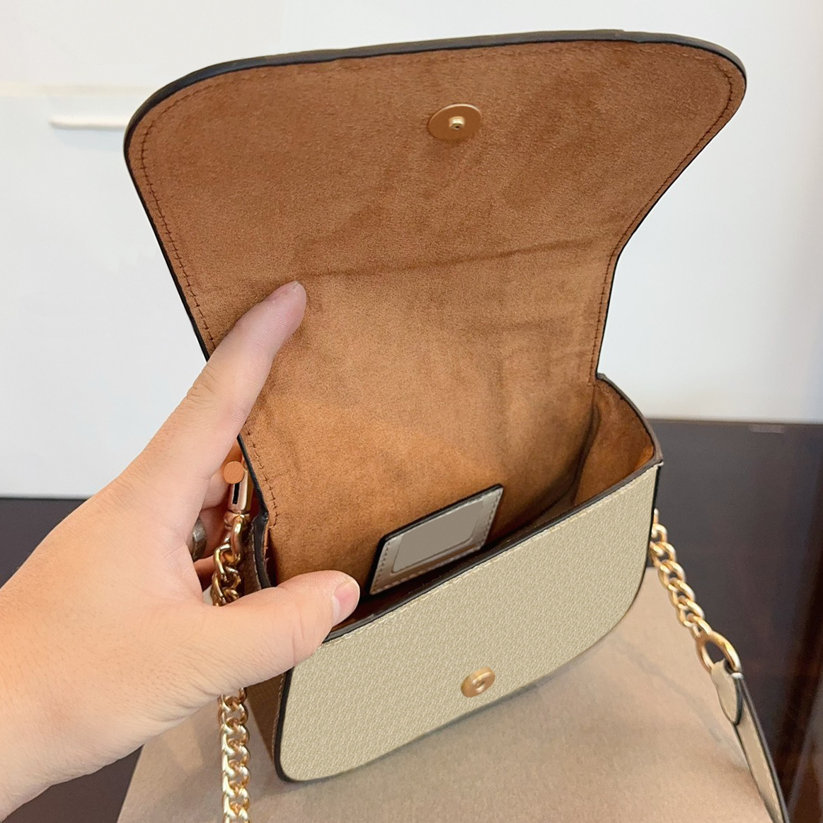 Crossbody Shoulder Designer Women Mini Chain Handbags Womens Fashion Classic Letter Handbag With Dust Bag