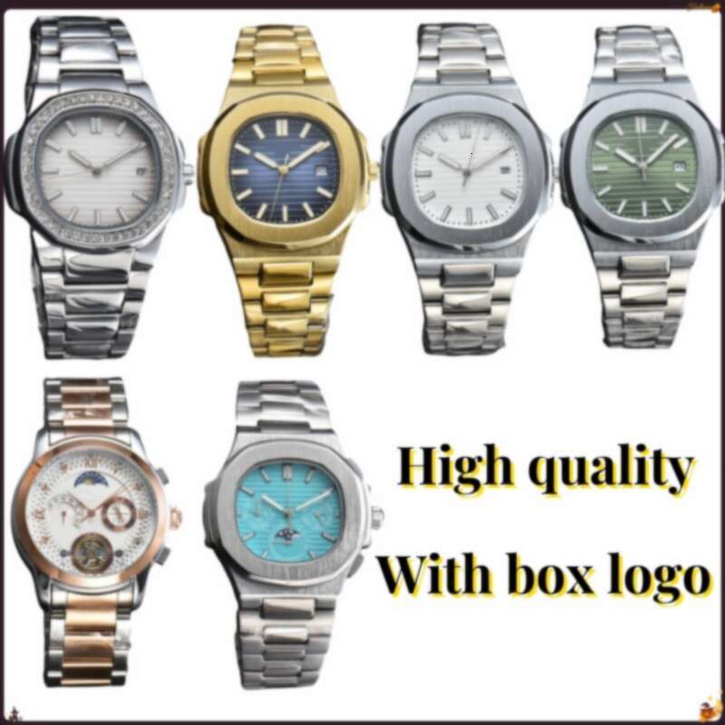 Patel Phillipe Watch Automatic Watch Patex Chronograph Aaa Watch Mens Luxury Watch Man Watch 5711 5167 Designer Watch For Man Women Luminous Stainless Steel 0b7