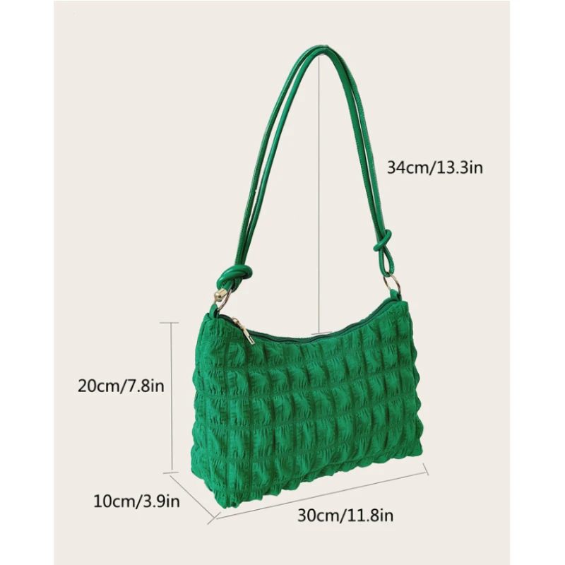 High-quality Lightweight Large Tote Bag Armpit Bag Soft Cloud Cotton Candy Women's Designer Handbag Gentle Shoulder Bag