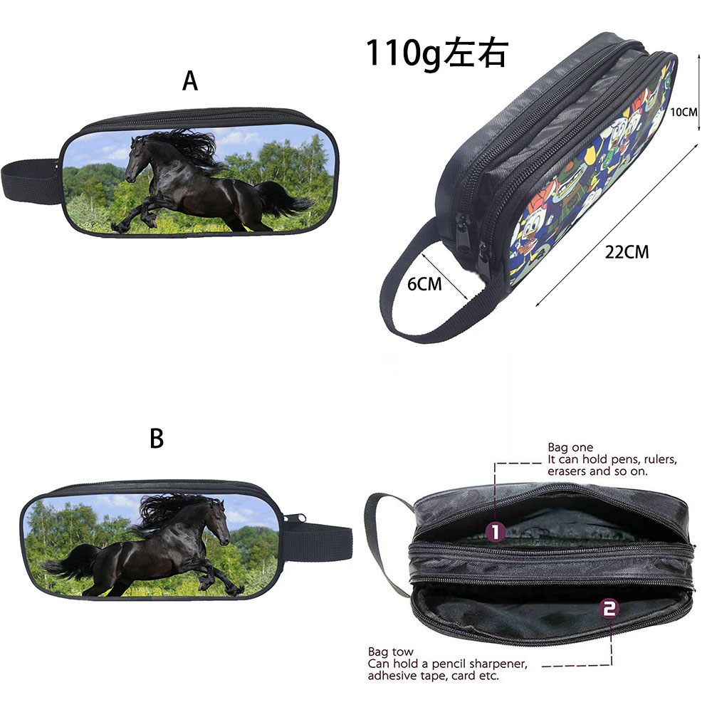 The Witching Hour Handbags Customized Cat Women Men Teenagers Boys Girls Kid Toddler School Casual Pencil case Tote Bag Pouch