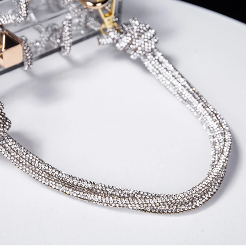 2024 Lady Purse Armpit Bag Acrylic Clutch Wedding Underarm Bag Clear Evening Bag Party Handbag for Girl Women
