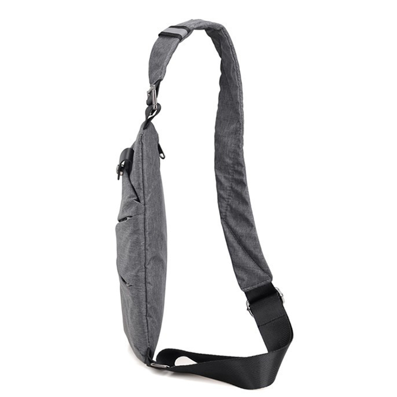 Men Sling Bag Oxford Anti Theft Crossbody Shoulder Chest Bags for Outdoor Sport Travel Hiking UND Sale