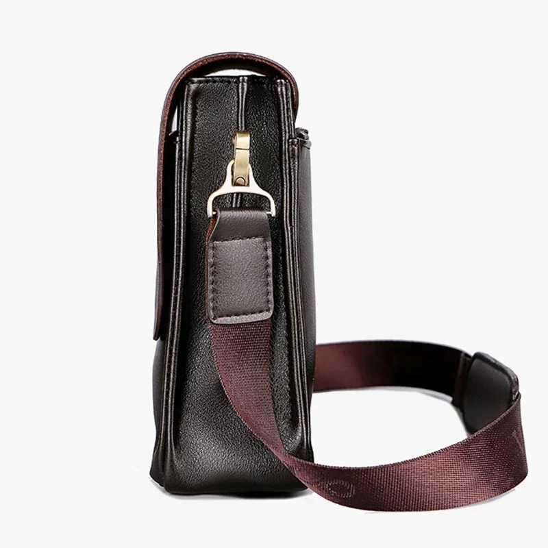 The leisure business single shoulder bag Polo vertical bag man trend inclined shoulder bagC241106