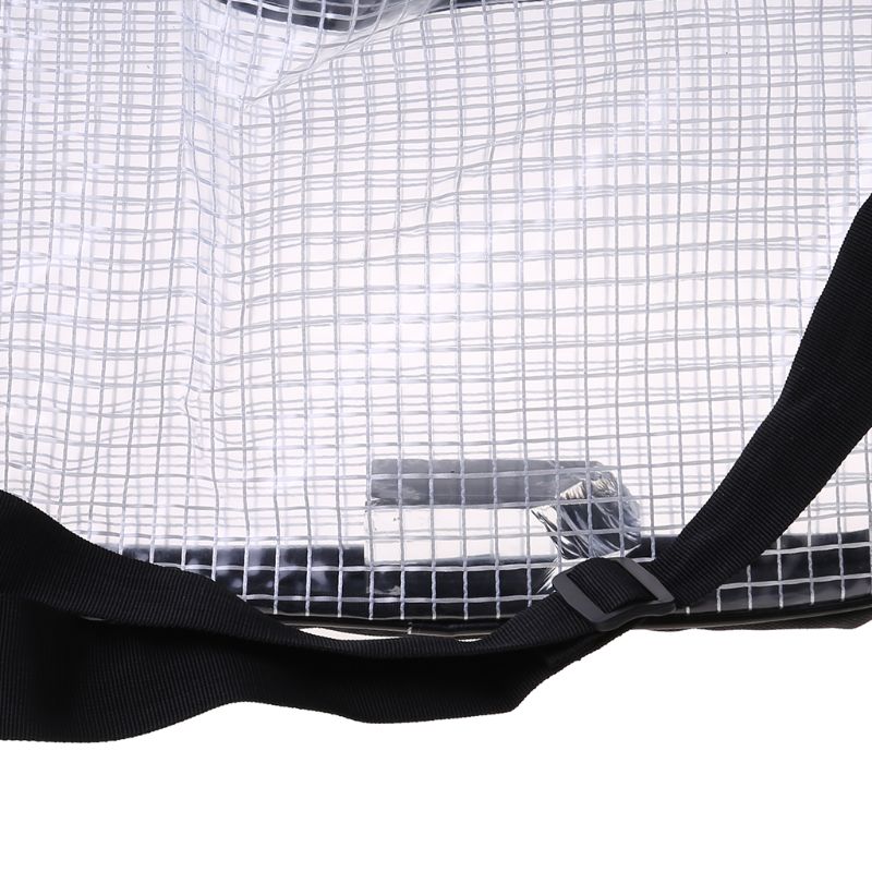 Anti-Static Cleanroom Clear Tool Bag Full Cover Pvc For Engineer Shoulder Bag Cr
