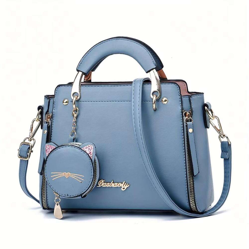 2024 New Fashion Trendy Cute Versatile Women's Sweet Texture Handheld Cross Shoulder Bag