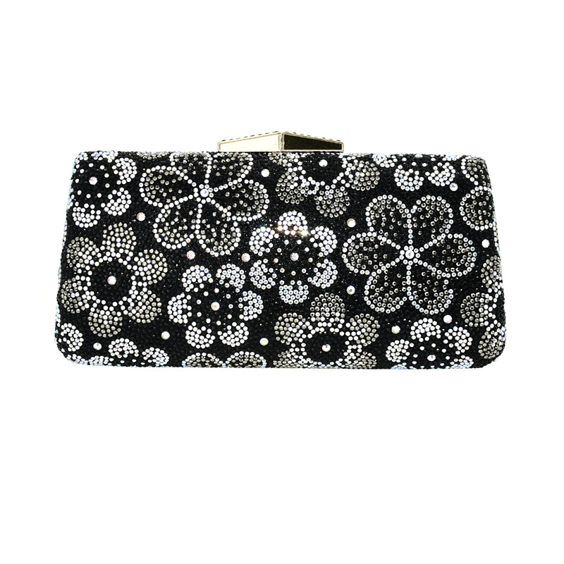 Female Wedding Party Bridal Handbag Designer Match Wedding Bridal Party Purse Handbags Rhinestone Evening Bag Clutches for Women