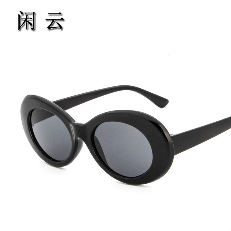 New Fashion Designer Sunglasses For Men And Women Outdoor Beach Resort Oval Frame Glasses