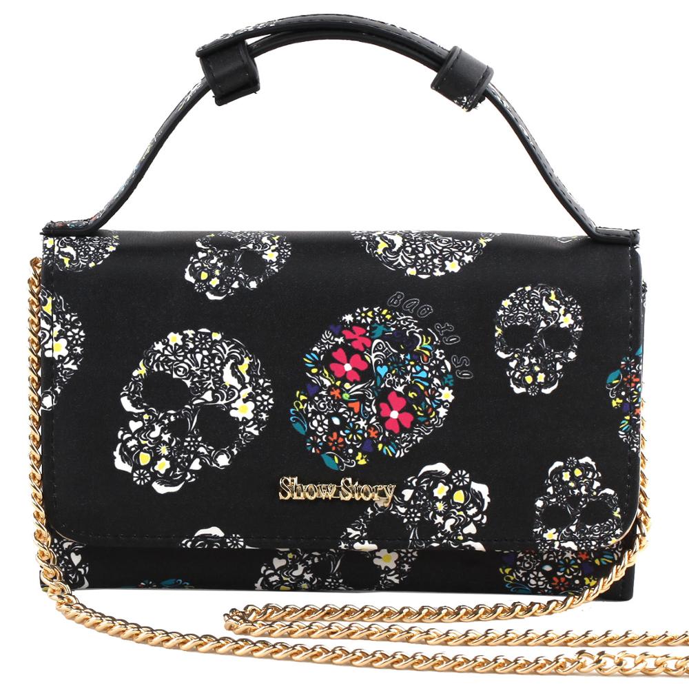 FB90030 Show Story Women's Purse Wallet Clutch Handbag Cross-body Bag Card Case Coin Case