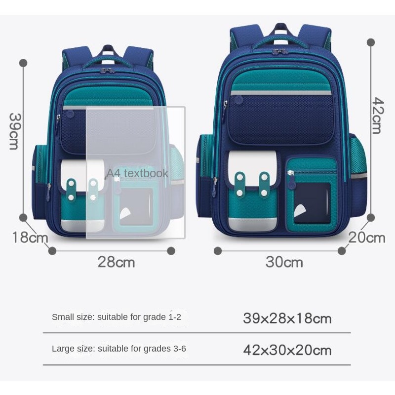 New Children School Bags Backpacks for Boys Girls Primary School Kid Students Multiple Pockets Orthopedic Cute Bookbags Mochilas