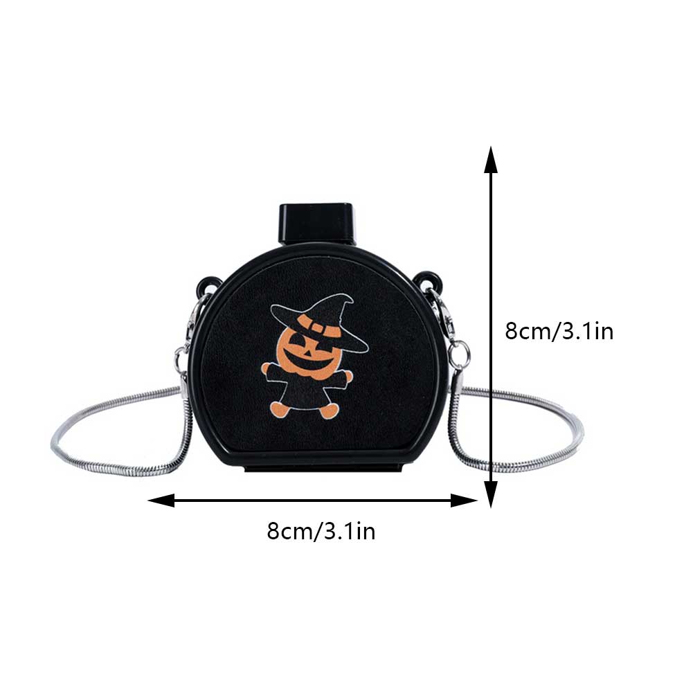 Halloween Cartoon Crossbody Bag Printed Folding Shoulder Bag Festival Theme Women Party Holiday Bag