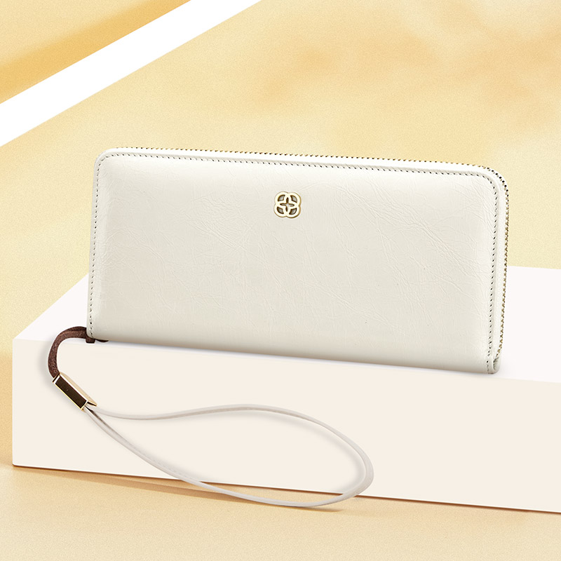 WILLIAMPOLO Women Wallet RFID High Quality Leather Wallets For Woman Long Zipper Large Ladies Clutch Bag Female Purse Card Holde