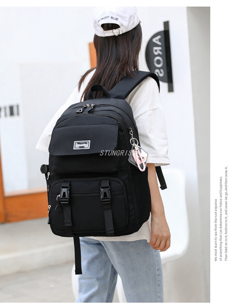 Large Capacity Elementary Students Children School Backpack Waterproof Nylon Girls Backpack Double Shoulder Bag Girl School Bag