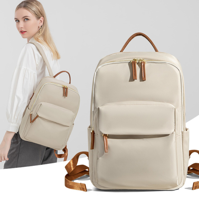 Backpacks Woman Laptop Backpack Business Travel Bags 14 Inches Large Notebook Back Pack Waterproof Commuter Urban Bagpack Luxury
