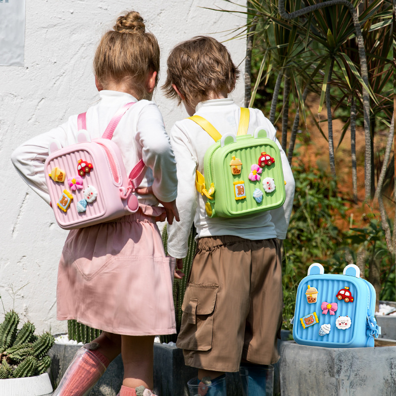 2025S Designer S New Model DIY Outdoor Handbag Kids Mini Bags Children Shoulder Bag EVA Material Waterproof For Girls Cartoon