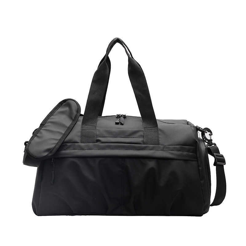 Travel bag with large capacity and dry wet separation crossbody bag. Travel bag with portable design for business trips. Large capacity luggage bag fo